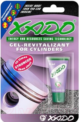 XADO Гель-ревитализант для восстановления цилиндров (туба 9 мл) блистер