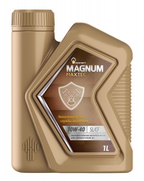 Моторное масло Rosneft Magnum Maxtec 10W-40 SL/CF, 1л
