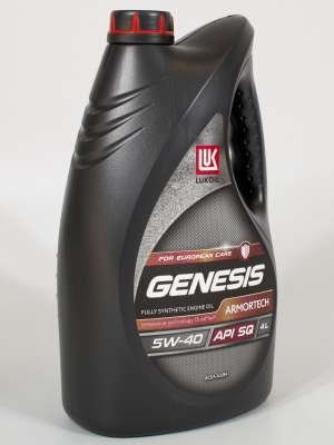 Моторное масло LUKOIL GENESIS ARMORTECH 5W-40, 4л