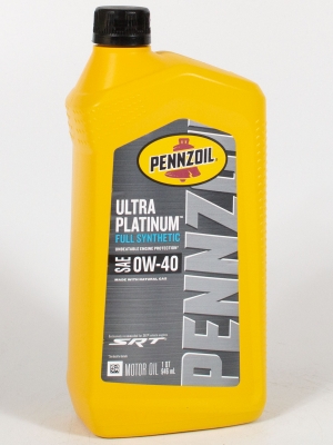 Моторное масло Pennzoil Ultra platinum SRT 0W-40, 0.946л
